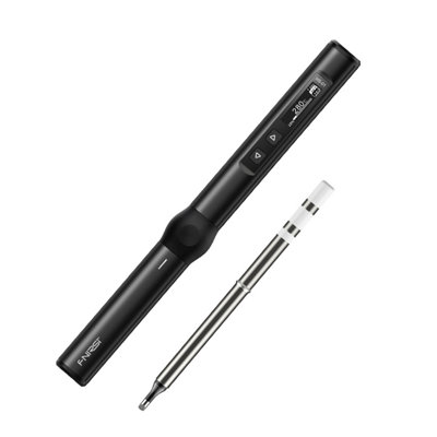 Fnirsi Hs-01 Smart Electric Soldering Iron Black from B&Q