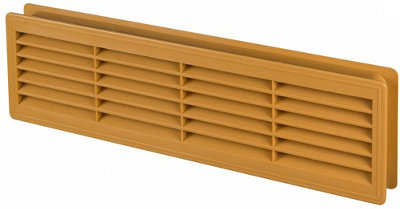 Awenta Appletree 120X440mm Internal Door Plastic Ventilation Grille Air Vent Collar from B&Q