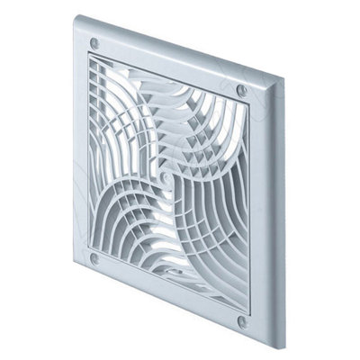 Awenta 150X150mm 125mm Duct Wall Ventilation Grille Cover With Anti Insects Net from B&Q