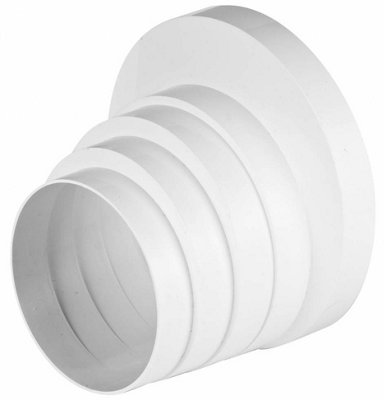 Awenta 100-150mm Air Vent Pipe Ventilation Reduction Downpipe Reducer from B&Q