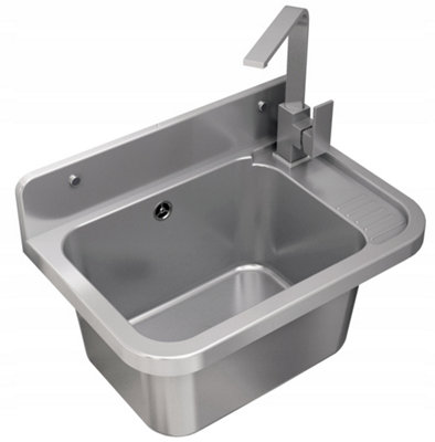 Utility Sink Granitan Paron For LaundryGarageBoiler Room With Waste Kit And Nook Faucet from B&Q