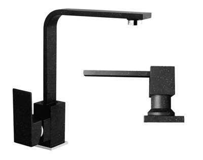 Granitan Nook Kitchen Mixer Tap With Dispenser 1 Set from B&Q