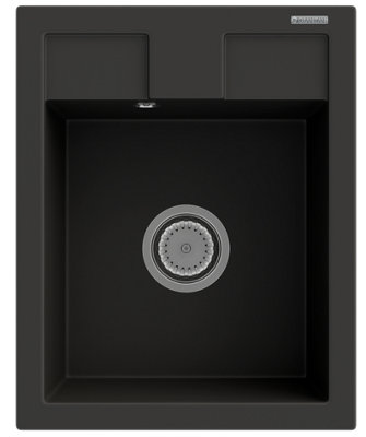 Granite Kitchen Sink Granitan Best Single Bowl With Waste Kit from B&Q