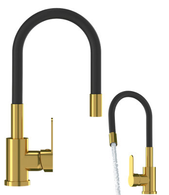Granitan Grado Kitchen Tap With Flexible Spout1Pc from B&Q
