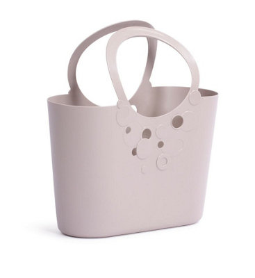 Urbn-Living Urbnliving 26Cm Height Flexible Plastic Handbag Shaped Hanging Plant Flower Planting Planter Grow Bag Mocha from B&Q