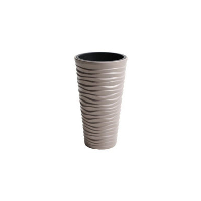 Urbn-Living MoccaSet Of 1Sand Effect Flower Plant Pot520X296X296 from B&Q