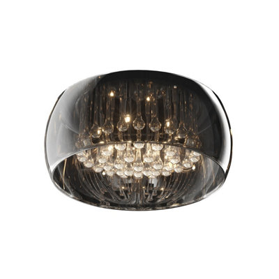 Luminosa Lighting Luminosa Crystal Ceiling LightGlass6X G9 from B&Q