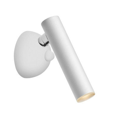 Luminosa Lighting Luminosa Loya Integrated Led Reading LightMatt White3000K450Lm from B&Q
