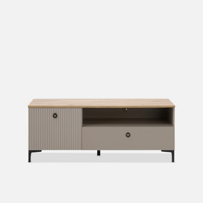 Heze Furniture Bella Modern Loft Style Small Tv Unit from B&Q