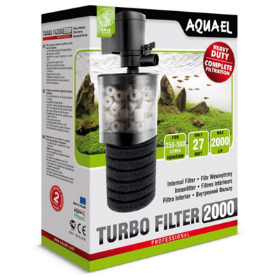 Aquael Turbo Filter 2000 Aquarium Internal Filter from B&Q
