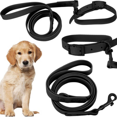 Leash And Collar Tutumi Pj-071 Black M from B&Q