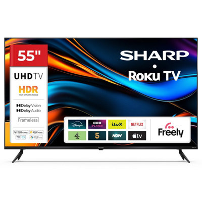 Sharp 55Hj4225Kb 55 Inch 4K Ultra Hd Roku Tv
