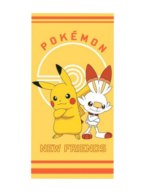 Pokemon Pokémon New Friends 100% Cotton Towel from B&Q
