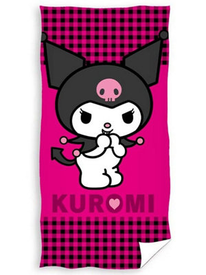 Hello Kitty Kuromi Sanrio Beach Towel from B&Q