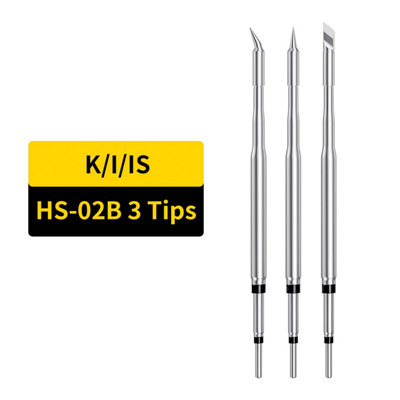 Fnirsi Hs-02B Soldering Iron 3 Tips Set from B&Q