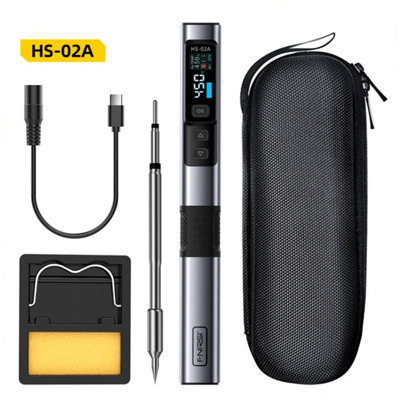 Fnirsi Intelligent Soldering Iron Hs-02A Set from B&Q