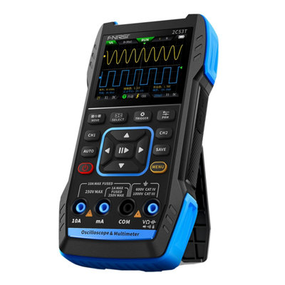 Fnirsi 2C53T Upgraded 3-In-1 Oscilloscope Multimeter Signal Generator from B&Q