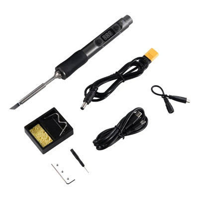 Sequre D60B Pro Portable Mini Constant Temperature Electric Soldering Iron Standard from B&Q