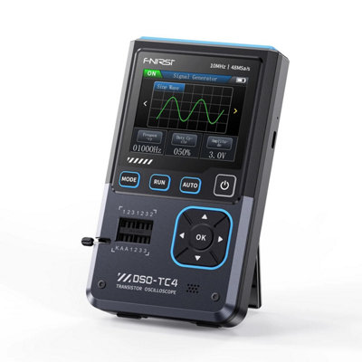 Fnirsi Dso-Tc4 Upgrade 3 In 1 Digital Oscilloscope Transistor Tester Signal Generator from B&Q