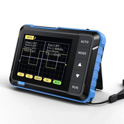 B&Q -  Dso-152 2.8" Mini Pocket Handheld Digital Dso Oscilloscope Basic Version Blue