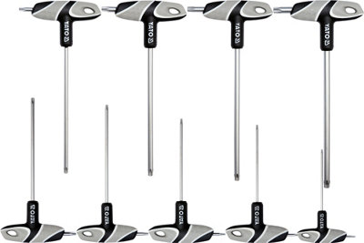 Yato Yt-05615 Torx Key Set  Tamperproof Security T10-T50 from B&Q