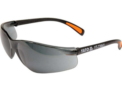 Yato Yt-73641Professional Safety Glasses Impact ResistantSmoke Lenses from B&Q