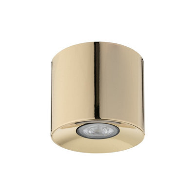 Luminosa Lighting Gold Luminosa Orion Surface Mounted Downlight 1Xgu10 Small