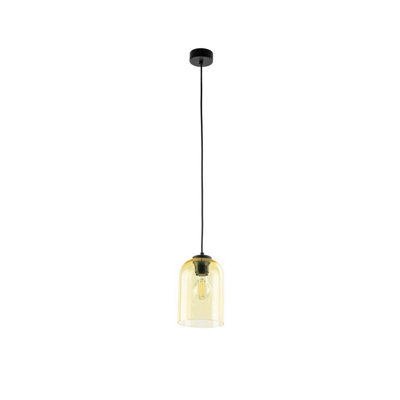 Luminosa Lighting Light/Black/Yellow Luminosa Ing Luminosa Molly Slim Pendant Ceiling 1Xe27 Size 1