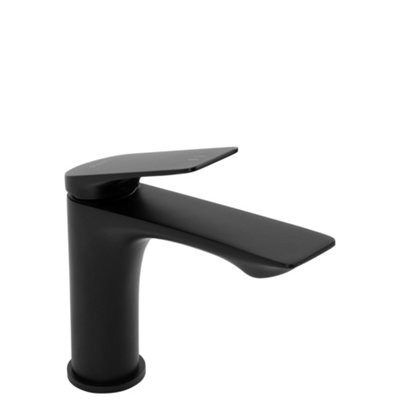 Bathroom Faucet Rea Avalon Low BlackBrass from B&Q