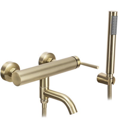 Bathtub Faucet Rea Js-B34803Bg Argon Brush Gold Brass from B&Q
