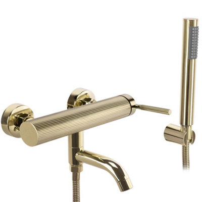 Bathtub Faucet Rea Js-B34803G Argon Gold Brass from B&Q