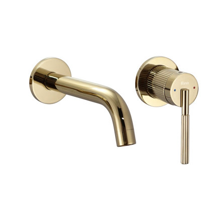 Bathroom Faucet Rea Argon Js-622704G GoldBrass from B&Q