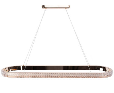 Ceiling Lamp Chandelier Toolight Led App1751-Cp Gold 90Cm