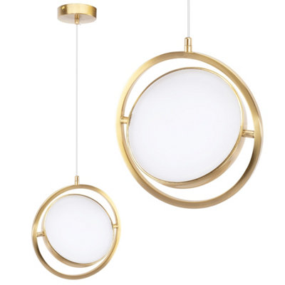 Ceiling Lamp Chandelier Toolight Led App1791-Cp Brush Gold