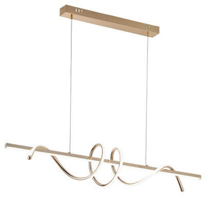 Ceiling Lamp Chandelier Toolight Led G065-Cp Gold