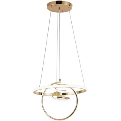 Ceiling Lamp Chandelier Toolight Led G066-Cp Gold