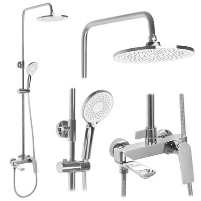Shower Set Rea Avalon ChromeBrass from B&Q