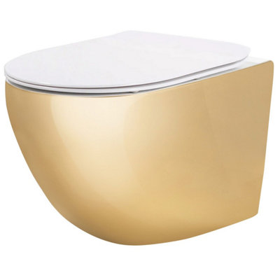 Toilet Bowl Rea Mini Tornado Nfq White GoldCeramics from B&Q