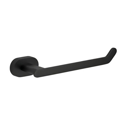 Toilet Paper Holder Rea 109 Til Black from B&Q