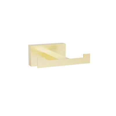 Bathroom Hanger Rea 205 Oste Brush Gold from B&Q