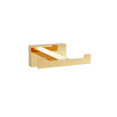Bathroom Hanger Rea 205 Oste Gold from B&Q