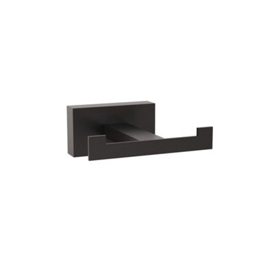 Bathroom Hanger Rea 205 Oste Black from B&Q