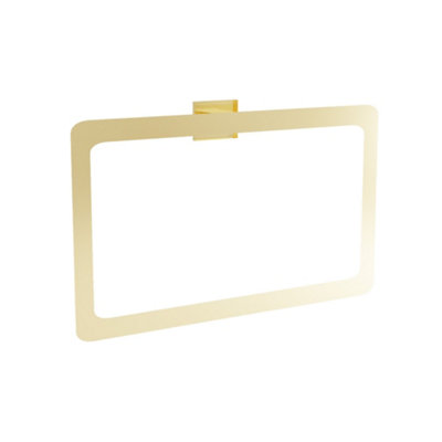 Bathroom Hanger Rea 210 Oste Gold from B&Q