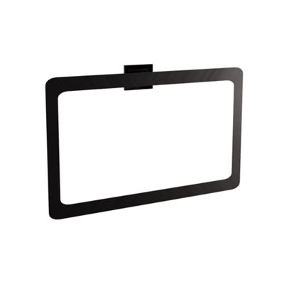 Bathroom Hanger Rea 210 Oste Black from B&Q
