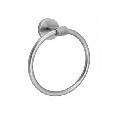 Bathroom Hanger Rea 5710 Galo Brush Nickel from B&Q