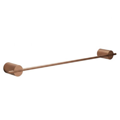 Bathroom Hanger Rea 5801 Tomi Brush Copper from B&Q