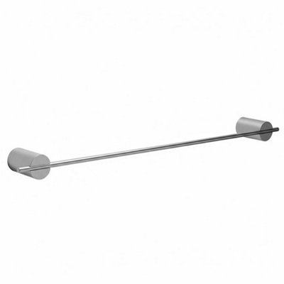 Bathroom Hanger Rea 5801 Tomi Brush Nickel from B&Q