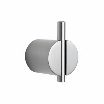 Bathroom Hanger Rea 5805 Tomi Brush Nickel from B&Q