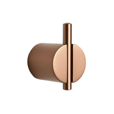 Porte-Serviette Rea 5805 Tomi Brush Copper from B&Q
