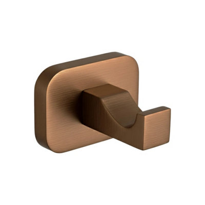 Bathroom Hanger Rea 5905 Nico Brush Copper 5,5X4,5X4Cm from B&Q